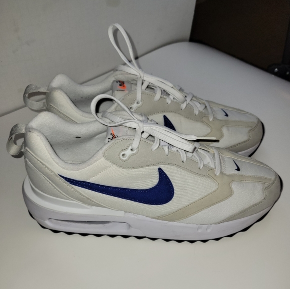 Nike Air Max Dawn Size 11.5 White Light Bone Blue Black DJ 3624 100 Mens - Picture 11 of 15